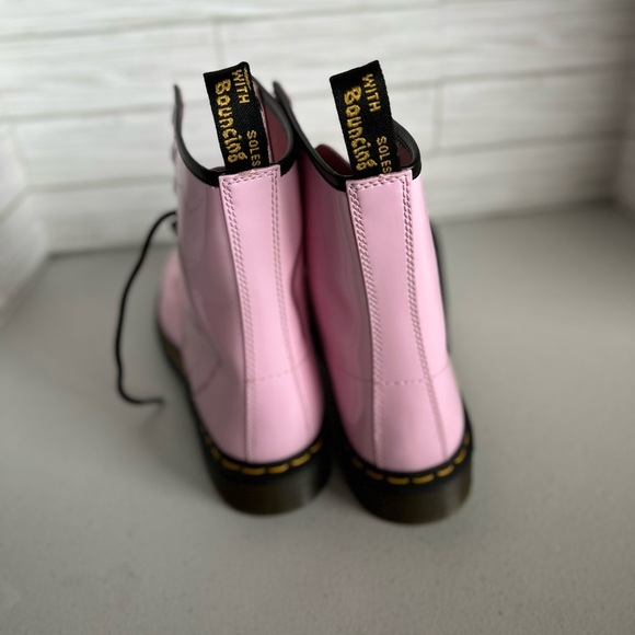 Dr martens combat woman’s pink boots - Picture 4 of 8